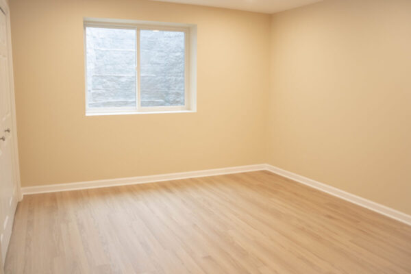 basement bedroom with egress